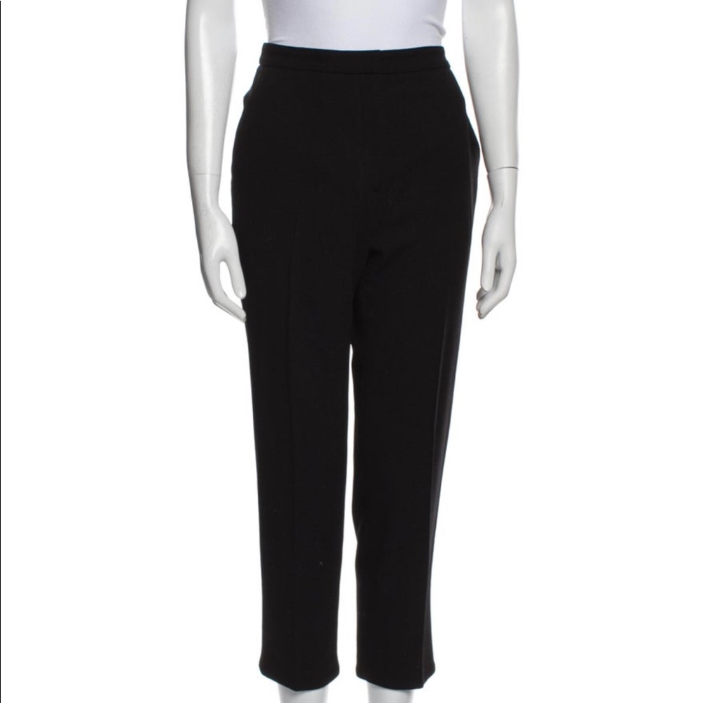Alexander McQueen Virgin Wool Trousers Capris